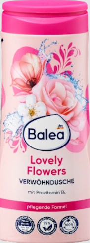 Balea dušo želė Vyšnių žiedų ir rožių, 300 ml