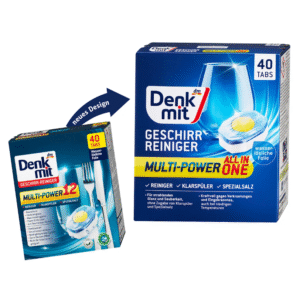 Denkmit indaplovės tabletės Multi-Power , 40 vnt