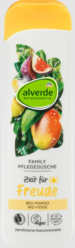 Alverde šeimos dušo želė Mango 300 ml