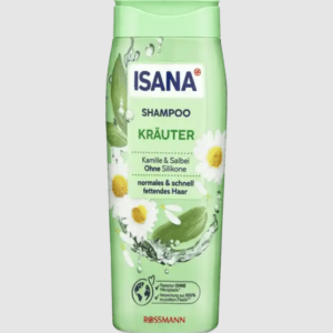 Isana šampūnas su žolelėm, 300ml