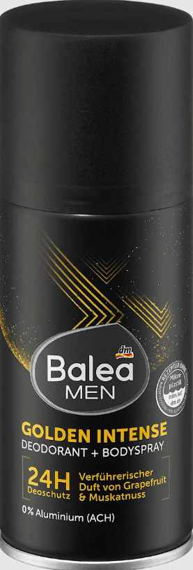 Balea vyriškas dezodorantas Golden Intense, 150 ml