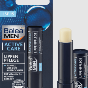 Balea MEN lūpų priežiūra aktyvi priežiūra SPF 15, 4,8 g