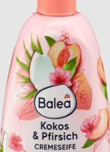 Balea skystas muilas persikų ir kokosų, 500 ml