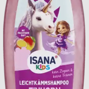 Isana vaikiškas šampūnas Vienaragio magija, 300ml