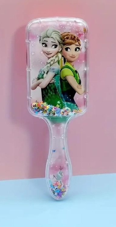 Disney Frozen ilgos rankos plaukų šepetys,1vnt