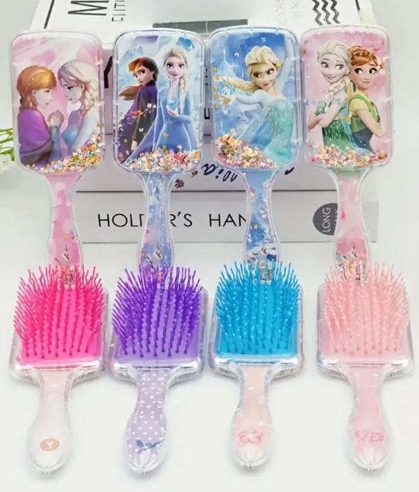 Disney Frozen ilgos rankos plaukų šepetys,1vnt - Image 2