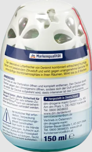 Denkmit oro gaiviklis Blue Harmony , 150 ml - Image 2