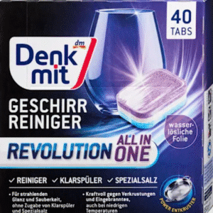 Denkmit Indaplovės tabletės „Multi-Power Revolution“, 40 tablečių