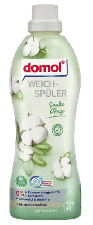 Domol Audinių minkštiklis, švelni priežiūra, 40 skalbimų, 1l