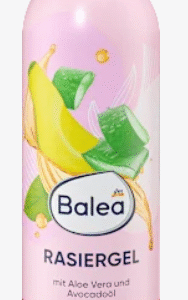 Balea skutimosi gelis su alaviju ir avokadų aliejumi, 200 ml