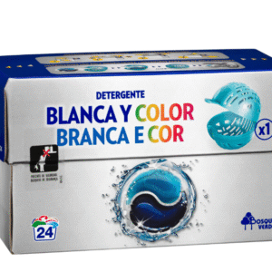 „BLANCA Y COLOR BLANCA E COR“ – skalbimo kapsulės, 24vnt